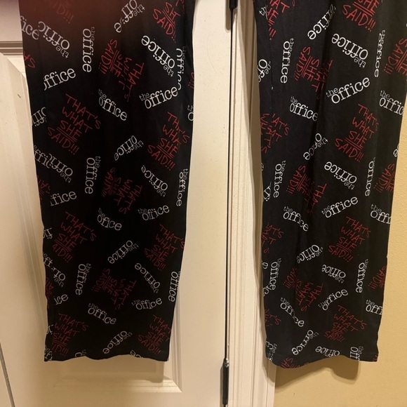 The Office That’s What She Said! Pajama Lounge Sleep Pants Sz L - Picture 3 of 8